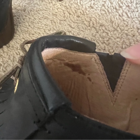 NWOT Never Worn Sperry Topsider Oxford Platform Heels, leather, 6M - Picture 4 of 8